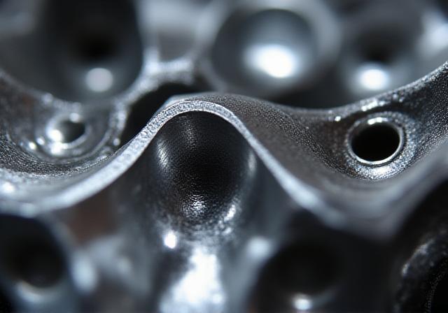 Dettaglio ravvicinato di pistoni forgiati e bielle in titanio di alta qualità pronti per l'assemblaggio di un motore custom